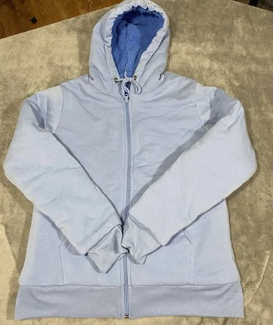 Blue Star Women's Sherpa Lined Full Zip Hoodie