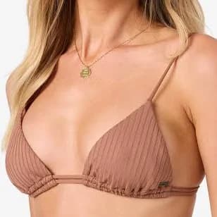 O'Neill Women's Shorebreak Rib Tanning Triangle Bikini Top