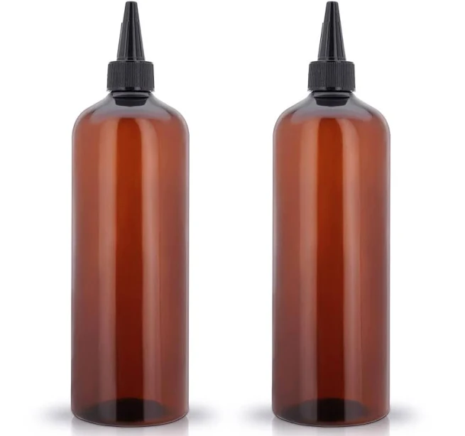 Cosywell 2 Pack 16 Ounce Oil Bottles for Hair Dye