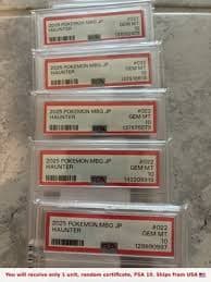 POKEMON Japanese JPN Haunter Masaki SET MEGA GENGAR EX #022 PSA 10 BGS TAG CGC | eBay