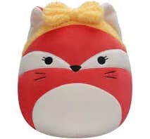 Mallora Squishmallow Orange Fox Squishmallow SQUISHMALLOWS PELUCHE DE 7,5 Pulgadas, Juniper el Burro, Add Squad