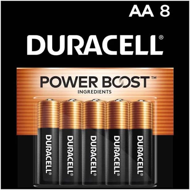Duracell Power Boost AA Batteries 8 ct