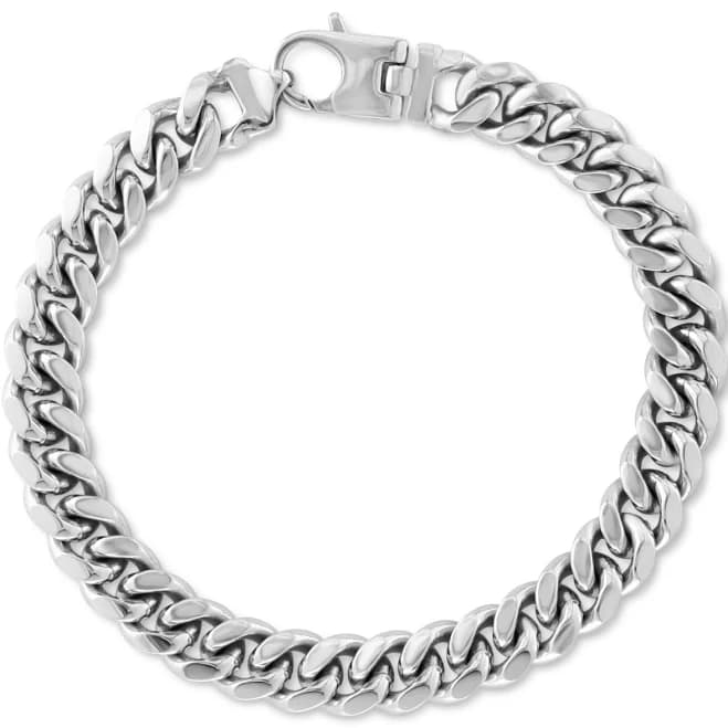 Effy Men's Sterling Silver Curb Link Chain Bracelet