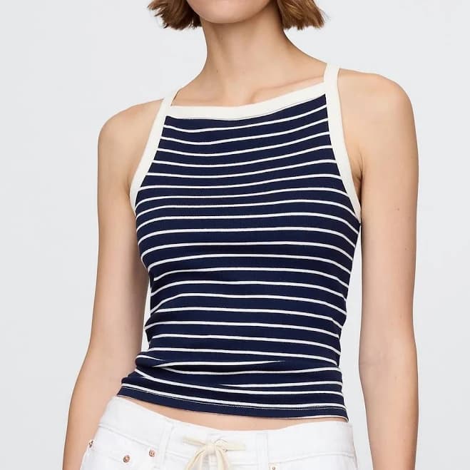 Gap Women's Modern Apron-Neck Tank Top