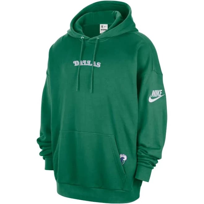 Nike Men's Dallas Mavericks Hardwood Classics Premium Pull-Over Hoodie