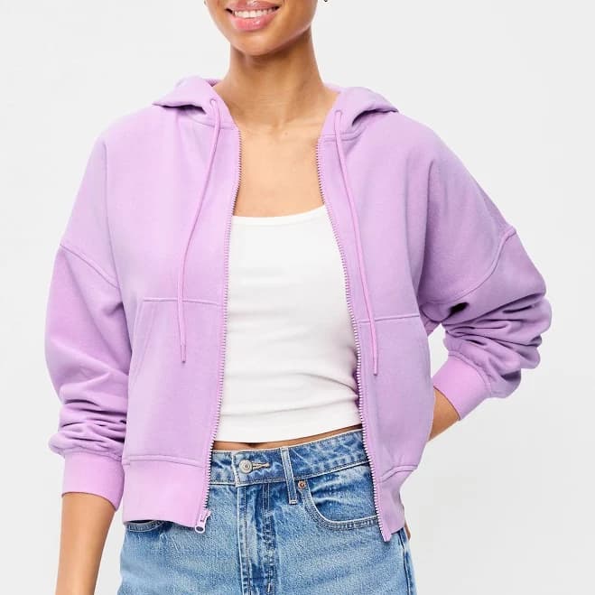 Old Navy Women's Socomfy Full-Zip Hoodie