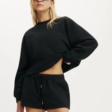 Cotton On Women's Plush Crew Sweatshirt