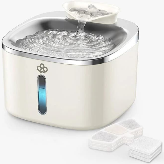 Oneisall 3.5L Corded Pet Water Fountain