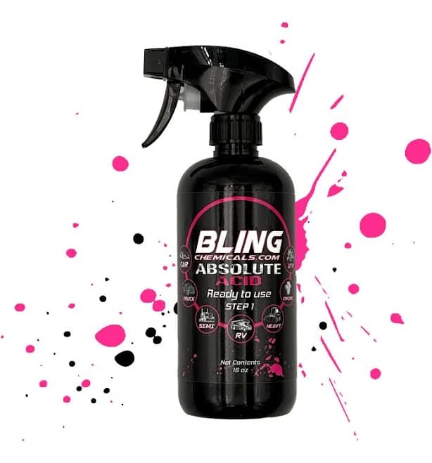 bling chemicals Absolute Acid Wheel Cleaner Rust Remover