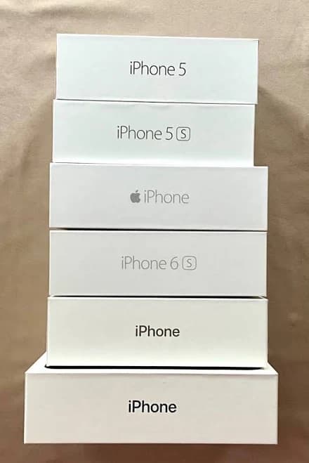 Apple iPhone Boxes - Empty | For Apple