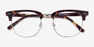 Borderline Browline Black Full Rim Eyeglasses | Eyebuydirect