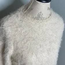 Mango | Sweaters | Mango Eyelash Sweater Euc | Poshmark