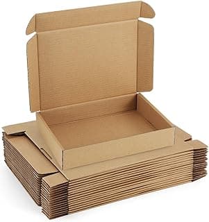 Shipping-Boxes-11x8x2 Inches: 25 Pack-Cardboard-Boxes-for-Packaging, Brown-Shipping-Boxes-for-Packing-Small-Business, Corrugated Box Mailers for Book Shoes Gift Mailing