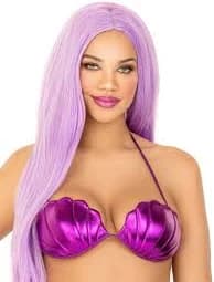 leg avenue Mermaid Shell Bra Top Purple Top Sale |