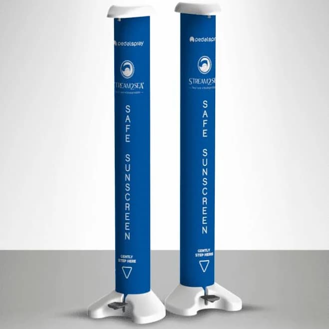 Touch-Free Sunscreen Dispenser