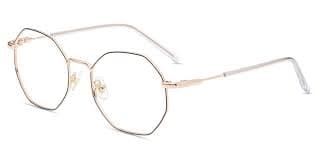 Unisex full frame metal eyeglasses | Firmoo.com