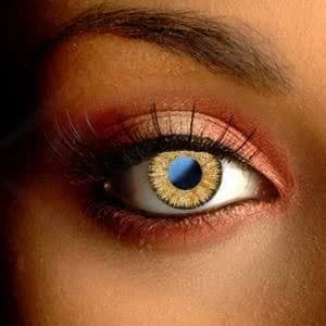 Hazel 3 Tone Funky Contact Lenses