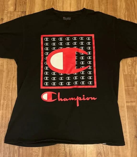 Champion Graphic Tab Mens Active Shirts & Tees