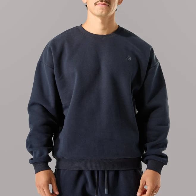 Alphalete Oversized Staple Crew Sweaterneck