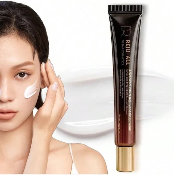 Reju-All Advanced PDRN Rejuvenating Cream Natural Moisturizing Factors + Hyaluronic Acid, Lightweight Hydrator For Skin Barrier Support & Hydration,
