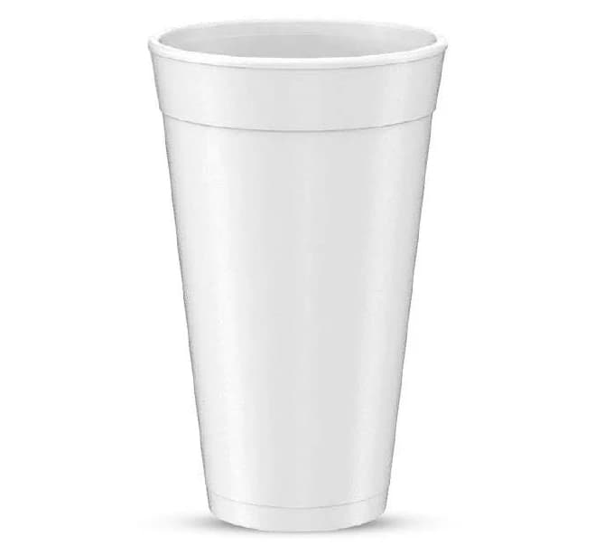 Foam cup | 75 cups | 5-6-7-8-12 oz | White color | Styrofoam cups