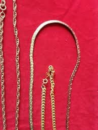 Lot of 6 Womens Goldtone Fashion Necklaces Measuring 15-24" as Shown | eBay