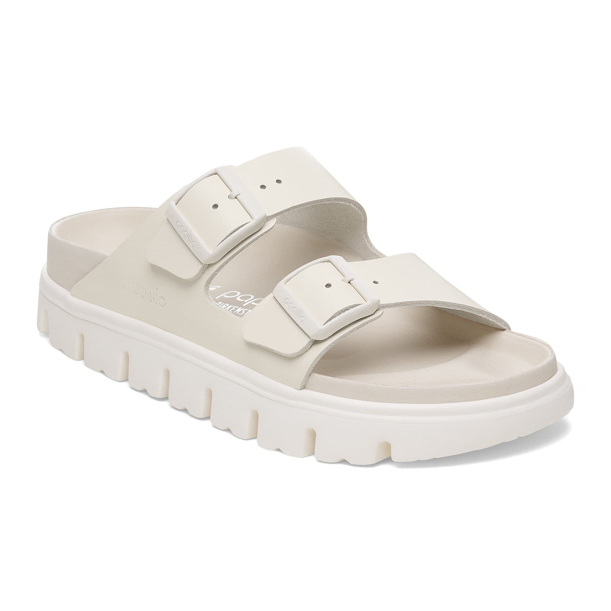 Arizona Chunky Leather Eggshell | BIRKENSTOCK
