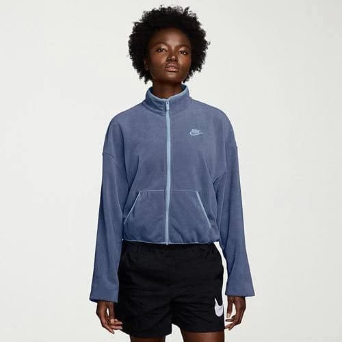 Nike Women's Loose Cozy Club Fleece Track Jacket