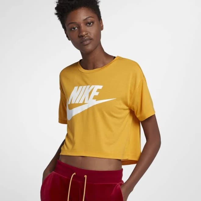 womens Nike Sportswear Essential Crop Top