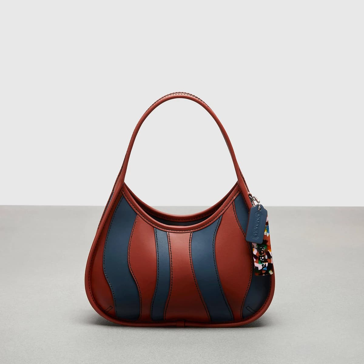 Coach Ergo Bag in Wavy Stripe Upcrafted Leather