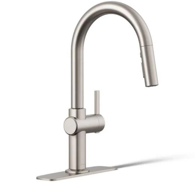 KOHLER Clarus Single Handle Pull Down Sprayer Kitchen Faucet