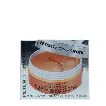 Peter Thomas Roth Potent-C Power Brightening Hydra-Gel Eye Patches, 60 Patches, Yellow
