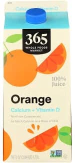 Whole Foods Orange Juice Is Vitamin D Whole Foods Vitamin D Orange Juice 100 Organic Orange Juice 365 By