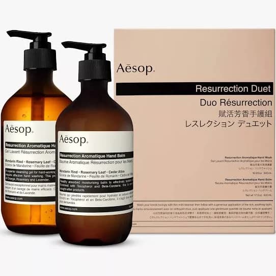 Aesop Resurrection Duet Hand Care Gift Set