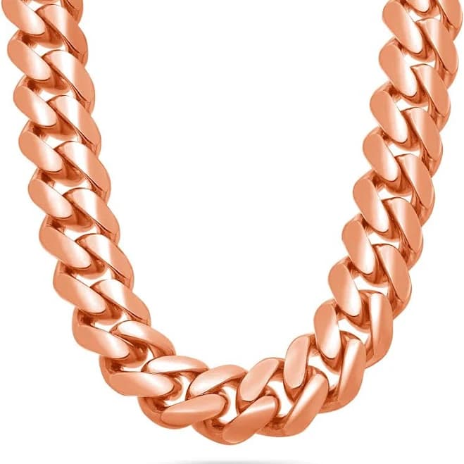 Gold Cuban Link Chain IF & Co Gold