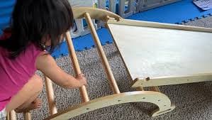 Amazon.com: WEDANTA Climbing Toys Toddlers 6 in 1 - Pikler Triangle Climber Ramp Arch - Wooden Toddler Set 6 in 1 - Montessori Set - Pickler Gym for Kid - Sportwood : Toys & Games