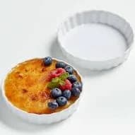 crate & barrel Crème Brûlée Dishes Set of 2
