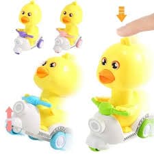 Moveable Wind Up Toy for Kids Toys Cute Cartoon Clockwork Toy Yellow Duck Motor Pull Back 10.5*6.5*13CM Boy Girl Toy - AliExpress 26