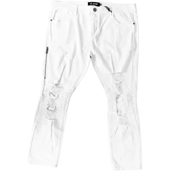 Rise As One Moto Type Ripped Men's Streetwear