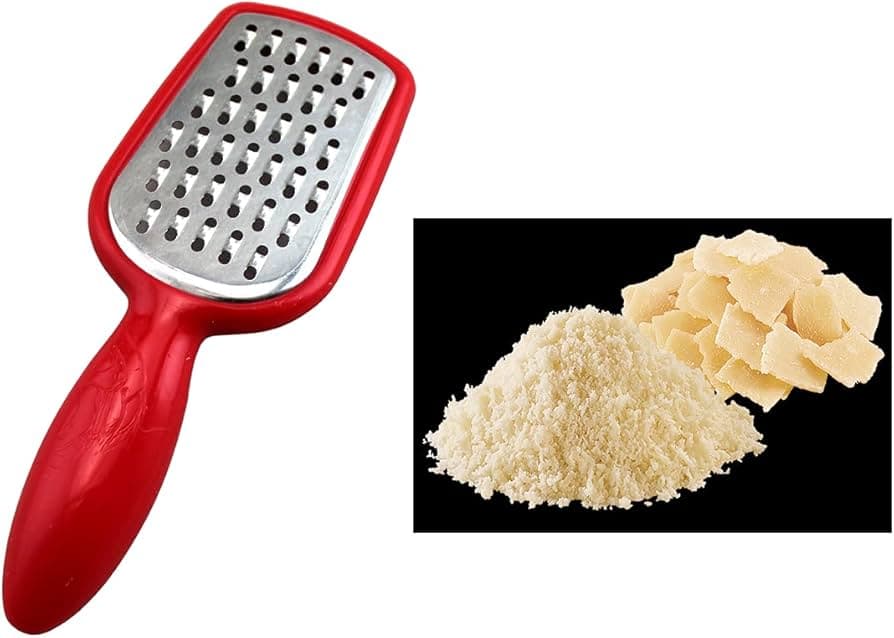Amazon.com: 2 Pcs. Stainless Steel Mini Grater Cheese Garlic Nutmeg Chocolate 5" BPA Free: Home & Kitchen