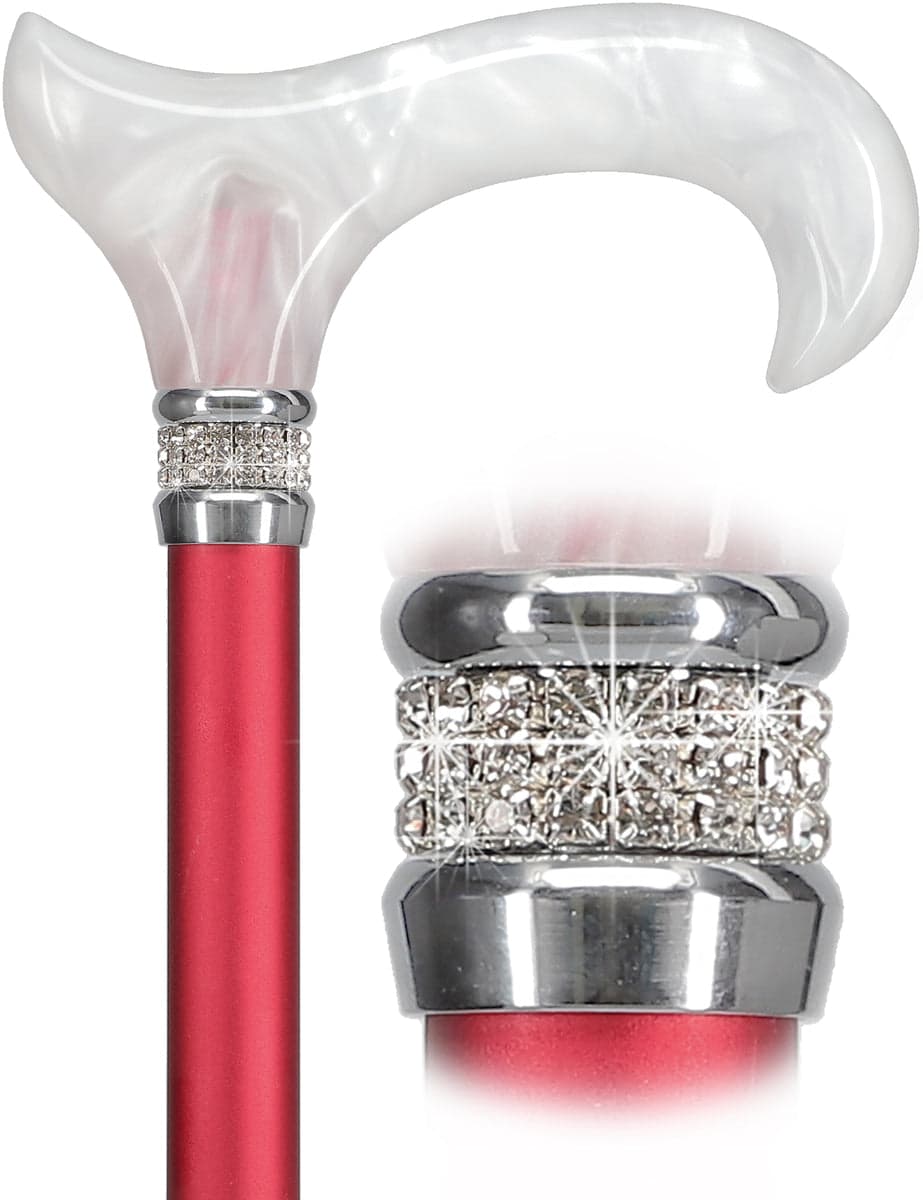 Royal Canes Pearlz Designer Adjustable Cane