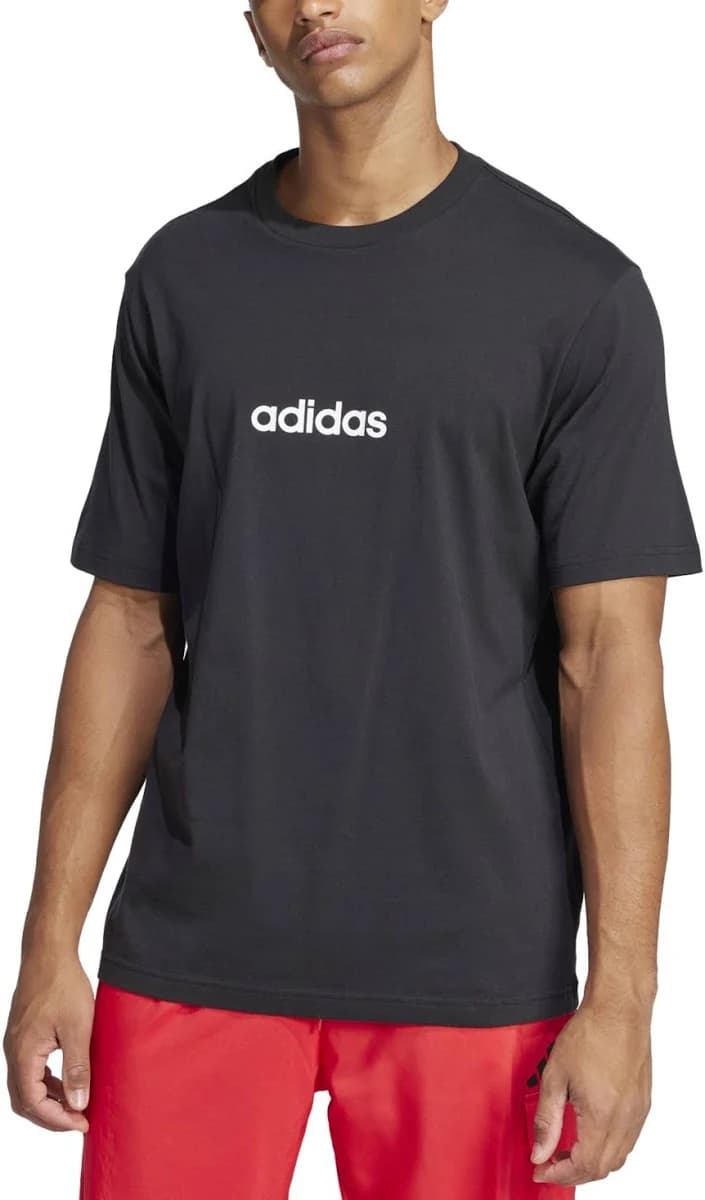 adidas Men's Essentials Linear Jersey Graphic T-Shirt