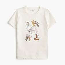 Party Dogs Graphic Tee For Women | Factory