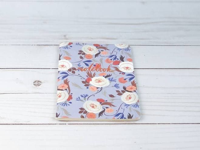 Koi and Floral Notebooks