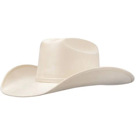 Rock'em Cattlemen Suede Cowboy Hat Ivory / XL