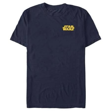 Star Wars Embroidered Yellow Classic Logo T-Shirt