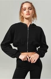 Lilysilk SILKERRY Cropped Fit Seamflow Drift Full-Zip Front Closure Sweatshirt | Nordstrom