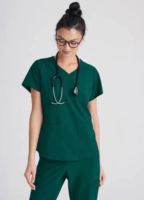 Grey's Anatomy Evolve Women's Rhythm Scrub Top
