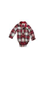 Cat & Jack Plaid Onsie 9-12 Months | Mercari