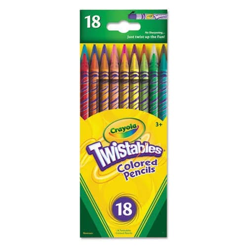 Binney & Smith Crayola Twistables Colored Pencils
